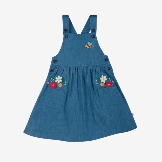 Perfect pocket pinafore dress