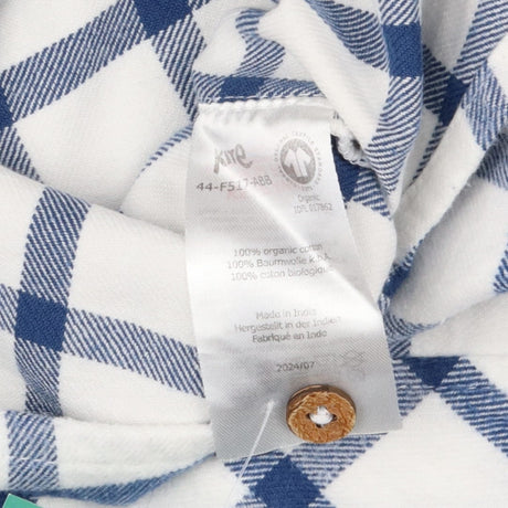 Check shirt cream