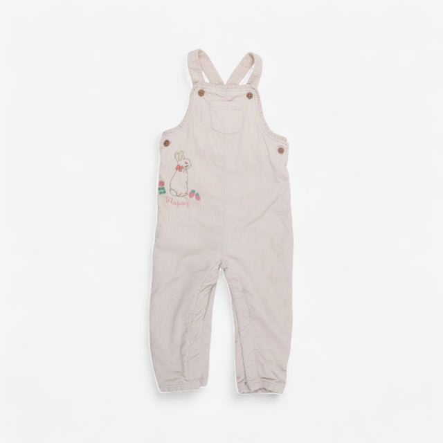 cream flopsy dungarees 