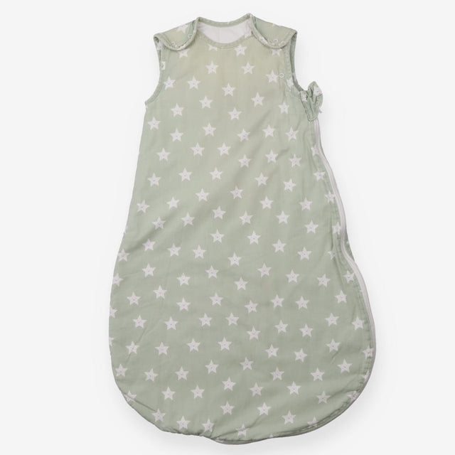 Sleeping bag green with stars 2.5 Tog