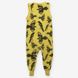 Yellow Magpie Dungarees