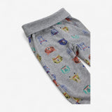 Grey joggers animal heads 