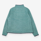 Ariana Full Zip Grid Fleece Leaf Green