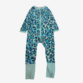 Blue Leopard wondersuit