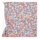 Ditsy Floral Midi Dress Short Sleeve Round Neck Mu