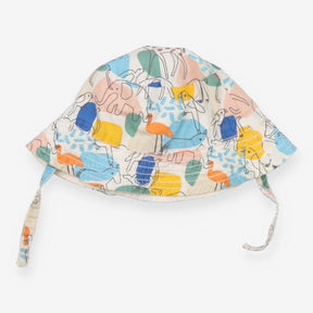 Sunhat Colourful Jungle Print