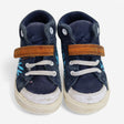 High Tops Blue Zebra Print