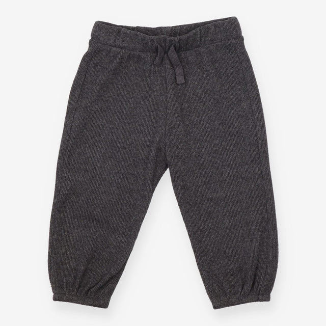 Joggers Cuffed Grey Waffle 