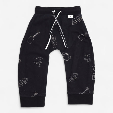 2 piece jersey joggers and jumper black gardening 