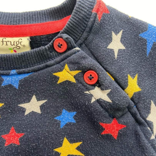 Blue Sweatshirt with Stars