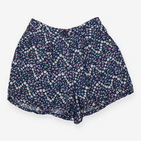 Shorts Tiered Navy Floral with Pockets