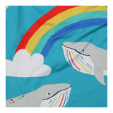 Sunsuit Whales & Rainbow