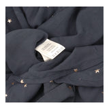 Shirt Dress Navy with Gold Star Print