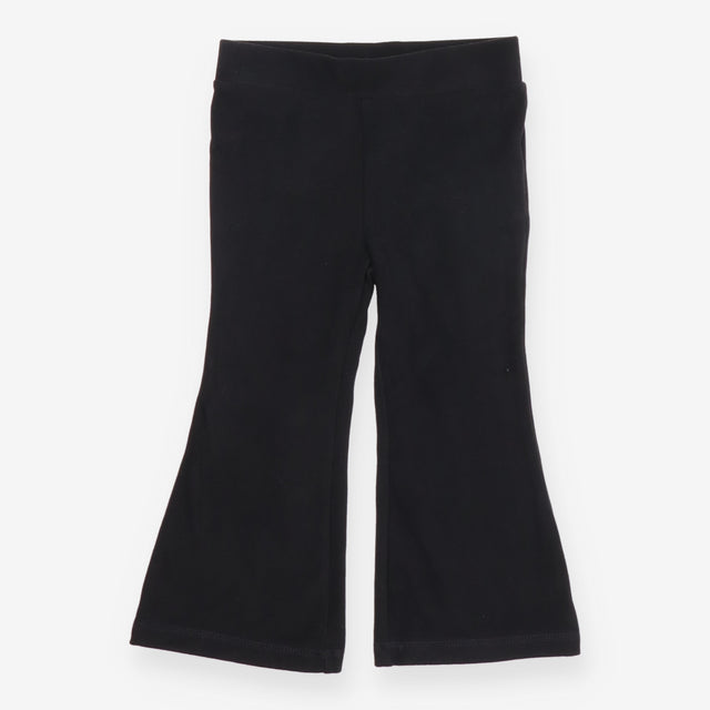 Joggers flared black jersey