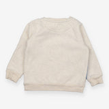 Sweater Cream Marl Dinosaur Applique
