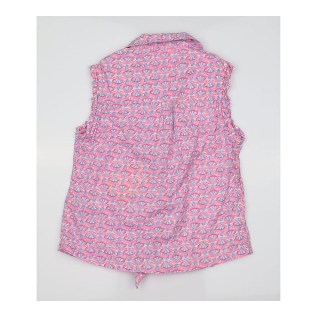 Pink carousel blouse