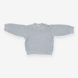 Sweater waffle blue knit