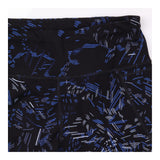 Blue Abstract Print High Waisted Leggings