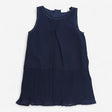Dress chiffon with silver stitching