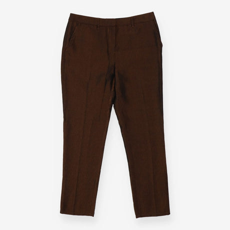 Essentiel Antwerp Metallic Copper Textured Trouser