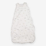 White sleeping bag mummy and baby animals