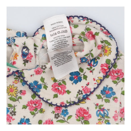 Cream Floral Bodysuits
