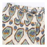 Paisley Block Viscose Shorts – Comfortable Shirred