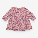 Pink Floral Baby Dress