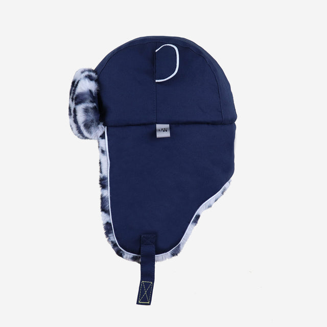 Arctic Cub Hat Navy Leopard