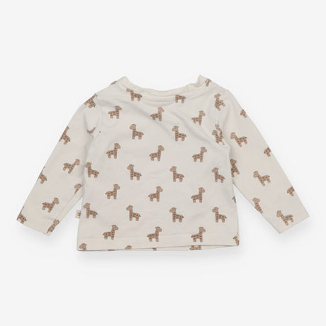Cream Giraffes Long Sleeve