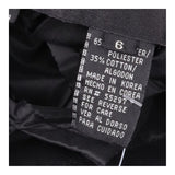 Coat Black Longline Hooded Quilted Lightweight