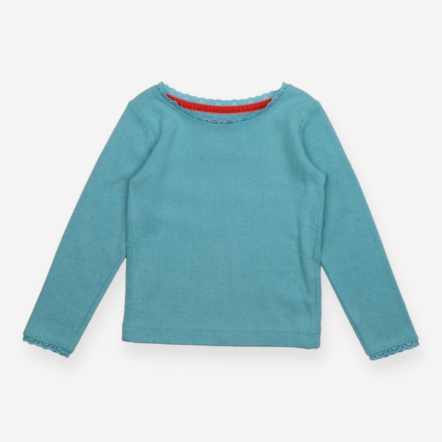 T-shirt long sleeve blue
