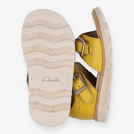 Sandal leather yellow