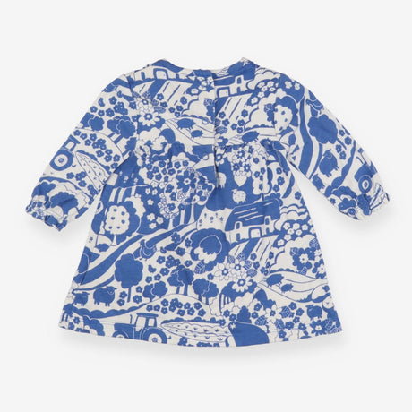 Blue Farm Dress Long Sleeve 