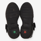 Shoes black patent T bar Kickers