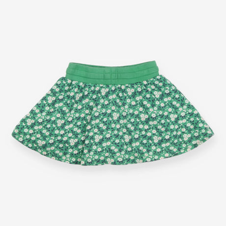 Skirt green floral