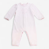 Jody Heart Girls White Embroidery Romper