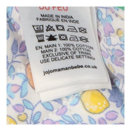 Fruits and Ditsy Reversible Quilted Coat