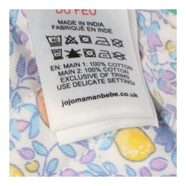 Fruits and Ditsy Reversible Quilted Coat