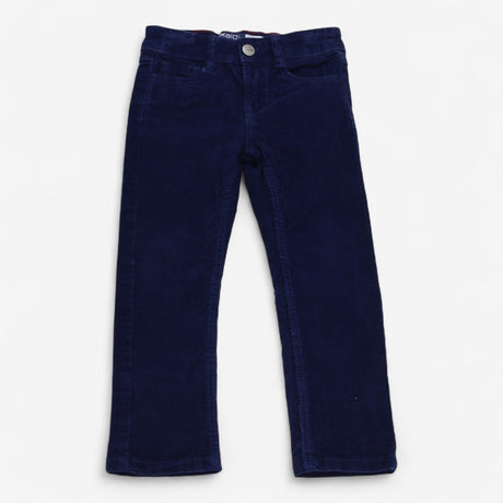 Cords Navy Slim Leg
