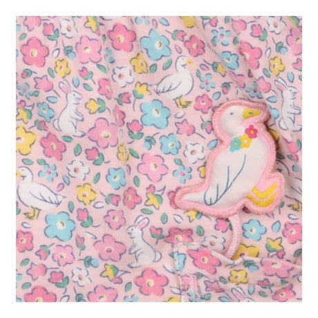 Pink Duck Dress with Pocket Pal