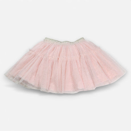 Pink and Gold Tulle Skirt