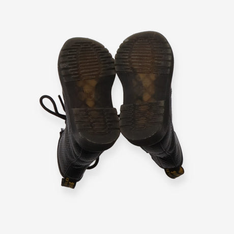 Doc Martins Black Reptile Embossed