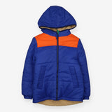 Blue Fleece Reversible Coat