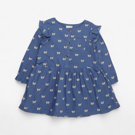 LS Blue cat dress 