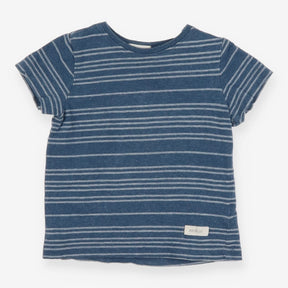 T-shirt Blue with white stripes