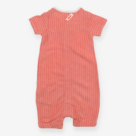 Pink Striped Shortie Romper