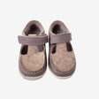Pink Crest Leather Shoe