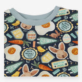 Easter theme jersey sweater