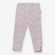 Leggings Jersey Ditsy Floral with Pink Flower Butt